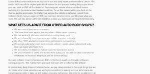 Lincoln Auto Body Garfield