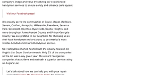 Mr. Handyman of Anne Arundel & NE PG