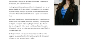 Healing Hands Chiropractic, LLC