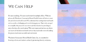  Winchester community mental health center, Inc.