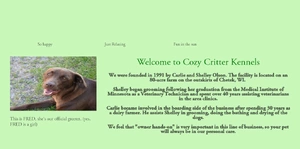 Cozy Critter Kennels