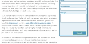 K C Martin Automotive Service Company