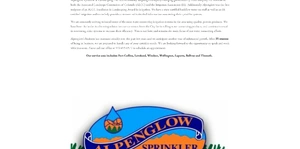 Alpenglow Sprinkler & Landscaping Inc