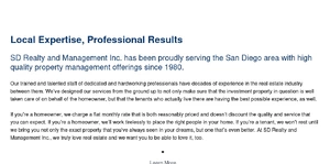 SD Realty & Management Inc
