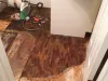Bathroom floor project
