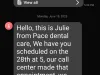 Pace dental care totally canceled my emergency dental appointment and didn't make me a new appointm